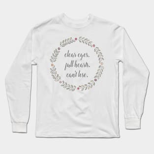 Friday Night Lights - Clear Eyes Full Hearts Long Sleeve T-Shirt